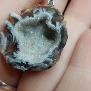 B2G1 FREE!! Geode Crystal Necklace